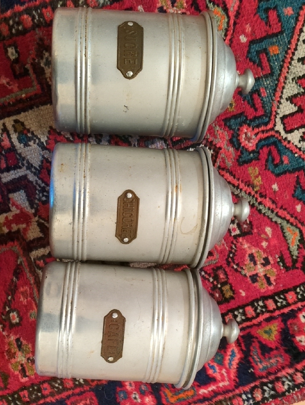 Vintage French Canisters